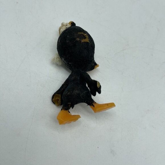 VINTAGE 1950s Kitschy Paper Mache Clown Ornament Santa Bear Duck Lot - Picture 10 of 12